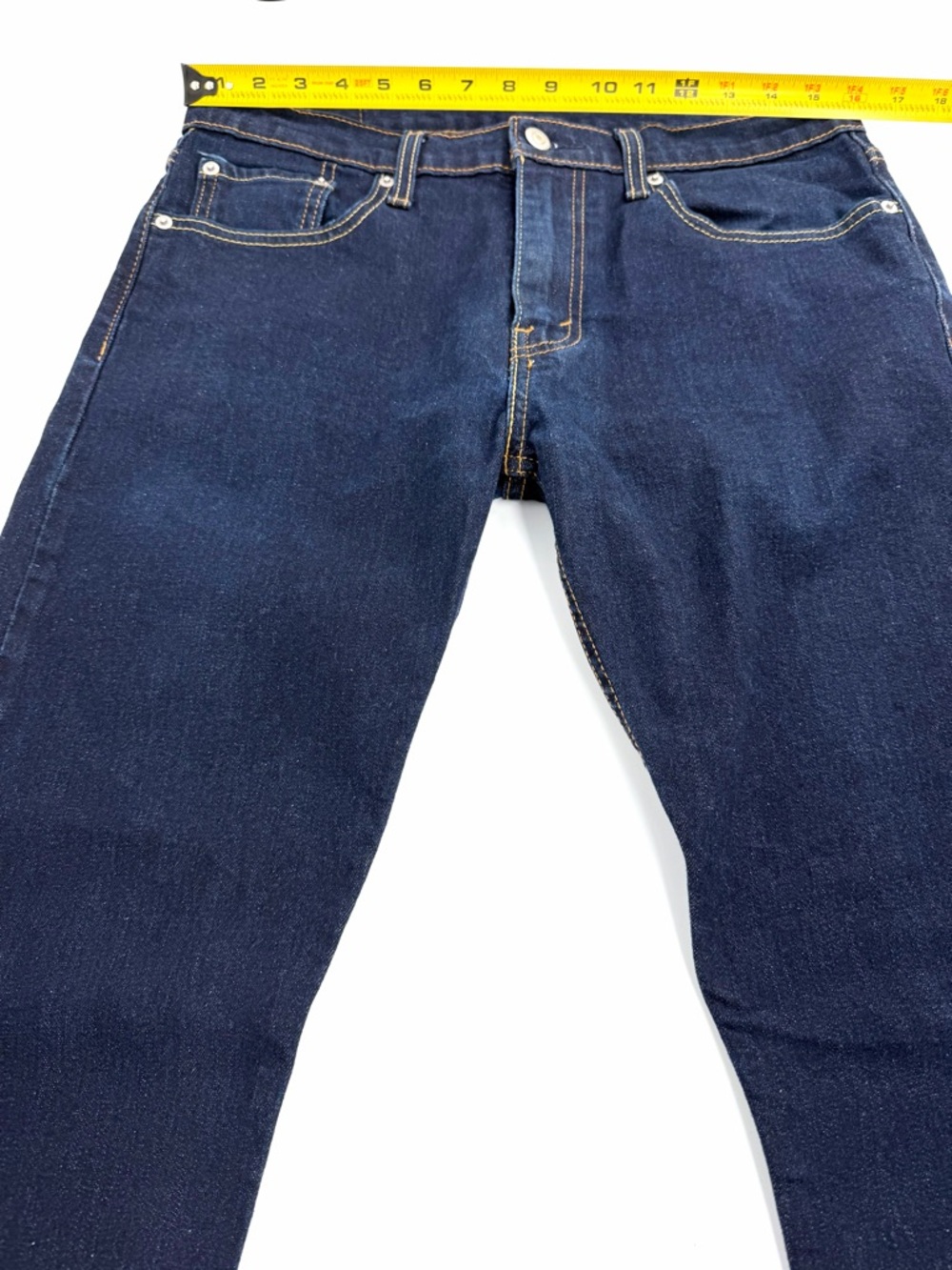 Levi’s 512 Slim Fit Jeans Men’s W32 L32 Blue Denim - Picture 11 of 13